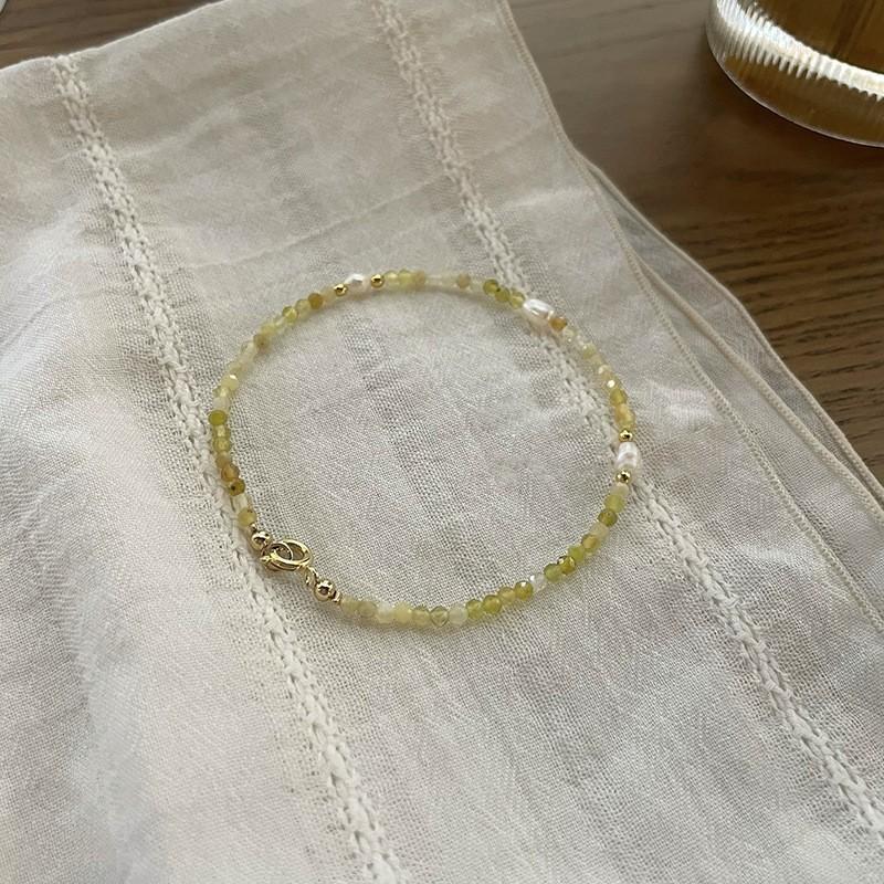 Dopamine-colored spring and summer woven bracelet female BFF hand string niche design all kinds of high-grade personalized jewelry