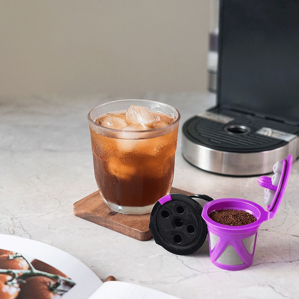 

K Cup Многоразовые многоразовые фильтры Фильтры кофемашины Аксессуары для чашек Сетчатые кофейные капсулы Чашка
