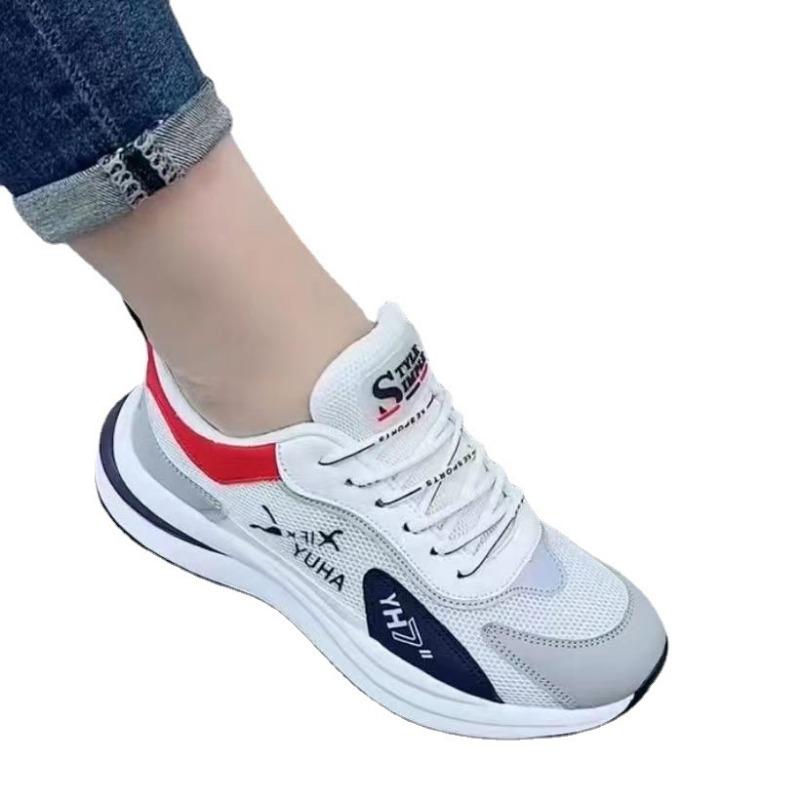Shoes summer new fashion sports shoes student mesh breathable sports soft sole casual shoes