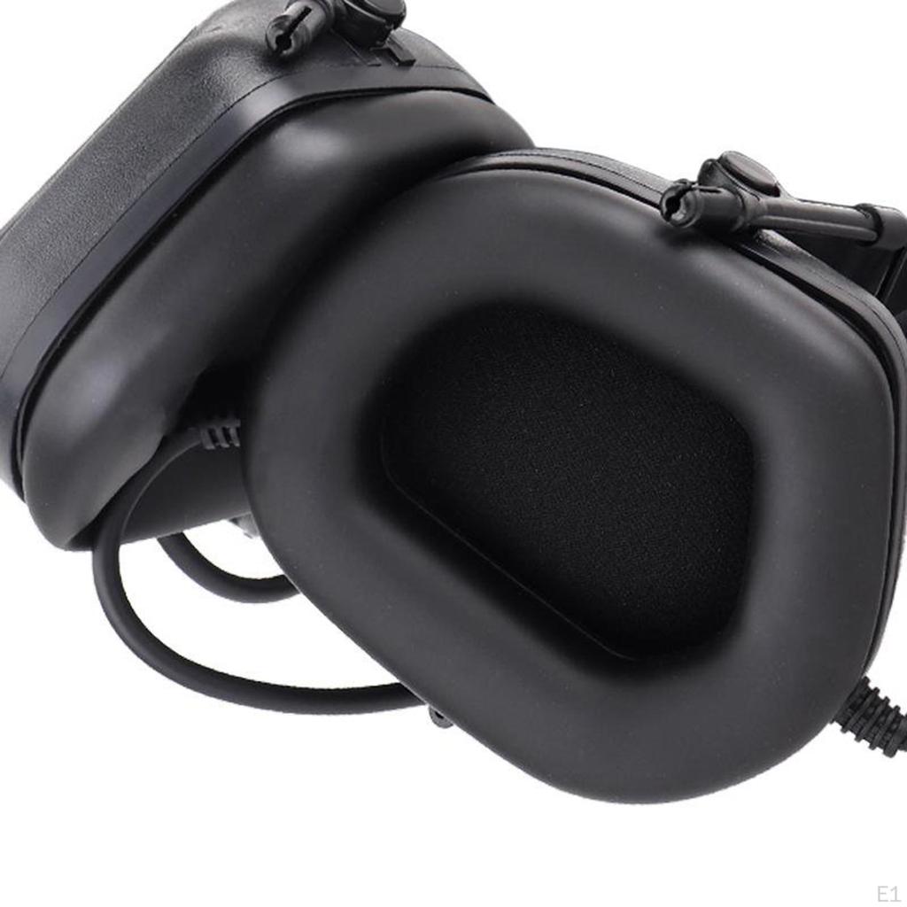 Headphones No Noise Cancellation Soundproof Sound Collection, Hunting Shooting Headphone