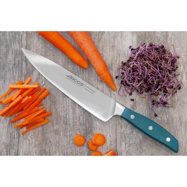 Couteau de chef 21cm Arcos Brooklyn demi mitre 0,000000 Turquoise