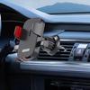 Waterfall Style Car Suction Cup Phone Holder with One-Button Navigation
