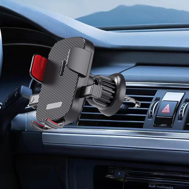 Waterfall Style Car Suction Cup Phone Holder with One-Button Navigation
