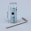 Conector Roscado M16, Tornillo Giratorio, Adaptador de Rotación Rápida a Presión, Adecuado Para Muñecas Realistas de Tpe Silicona
