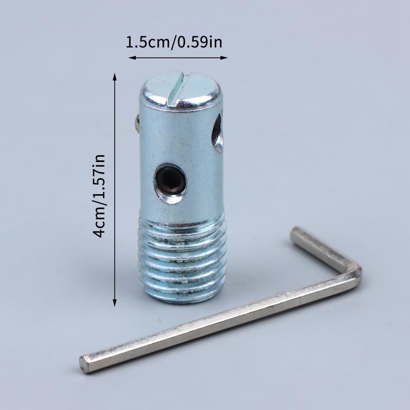 Conector Roscado M16, Tornillo Giratorio, Adaptador de Rotación Rápida a Presión, Adecuado Para Muñecas Realistas de Tpe Silicona
