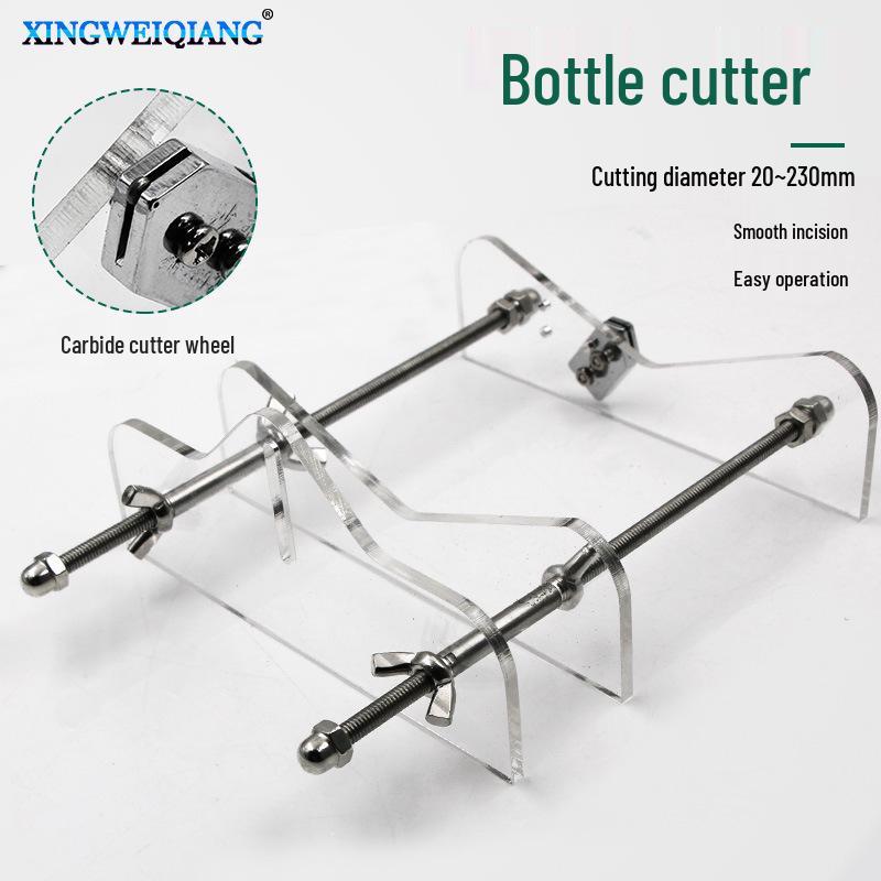 DIY Glass Bottle Cutting Kit - Glass Cutter Tool for Wine Bottles