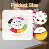 Color Shape Sorter Wheel Gift Enlightenment Teaching Material Educational Wooden Sorting Toy