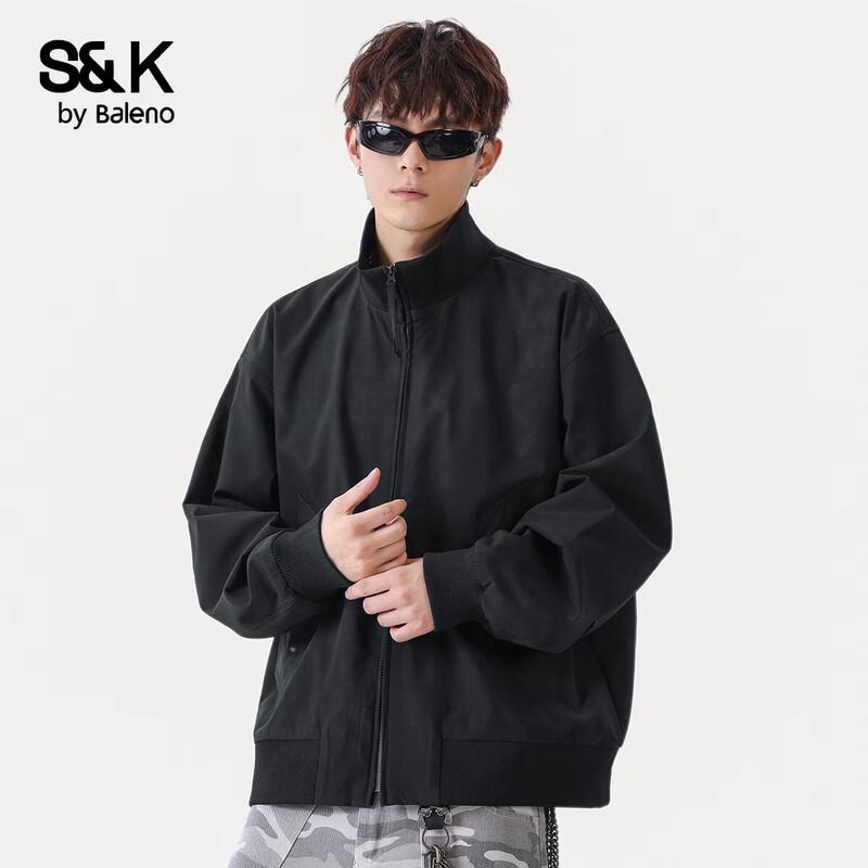 Baleno S&K Men's American Style Casual Baseball Jacket