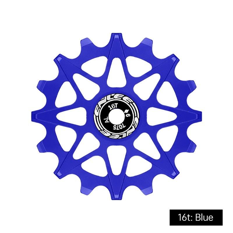 10T/12T/14T/16T Bicycle Rear Derailleur Ceramic Jockey Wheel Pulley Wheel for Mountain Road Bike  Lightweight Low Friction