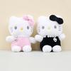 Adorable Plush Hello Kitty Keychain 13cm Cute Cat Backpack Accessory For Girls