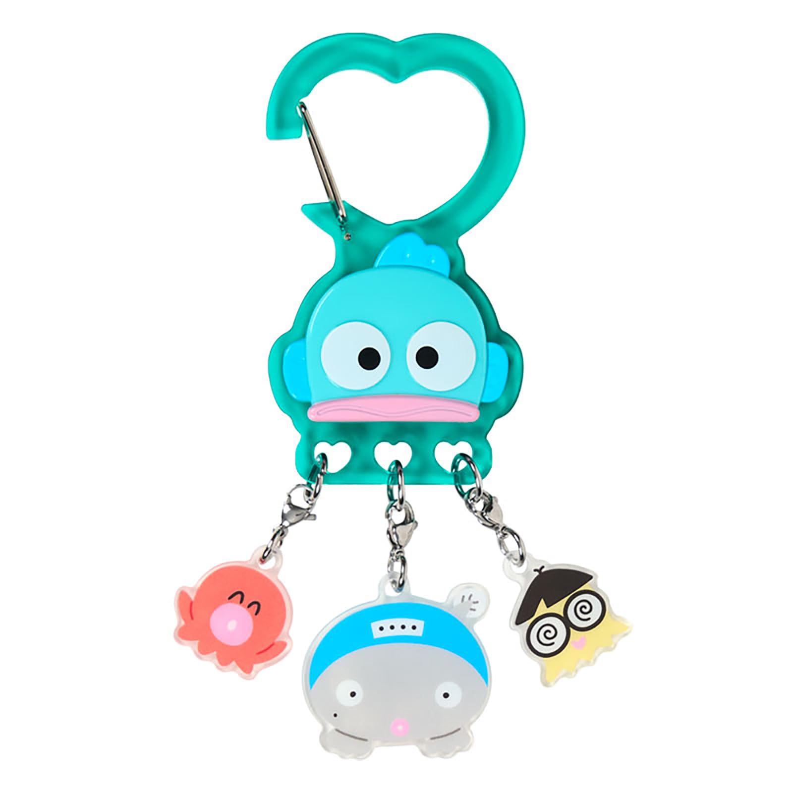 Sanrio Carabiner Keychain with your favorite Hangyodon 867497 (Together friend)