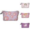 Adorable Unicorn Make Up Bag Emoji Cosmetic Travel Case Ideal For Girls And Ladies