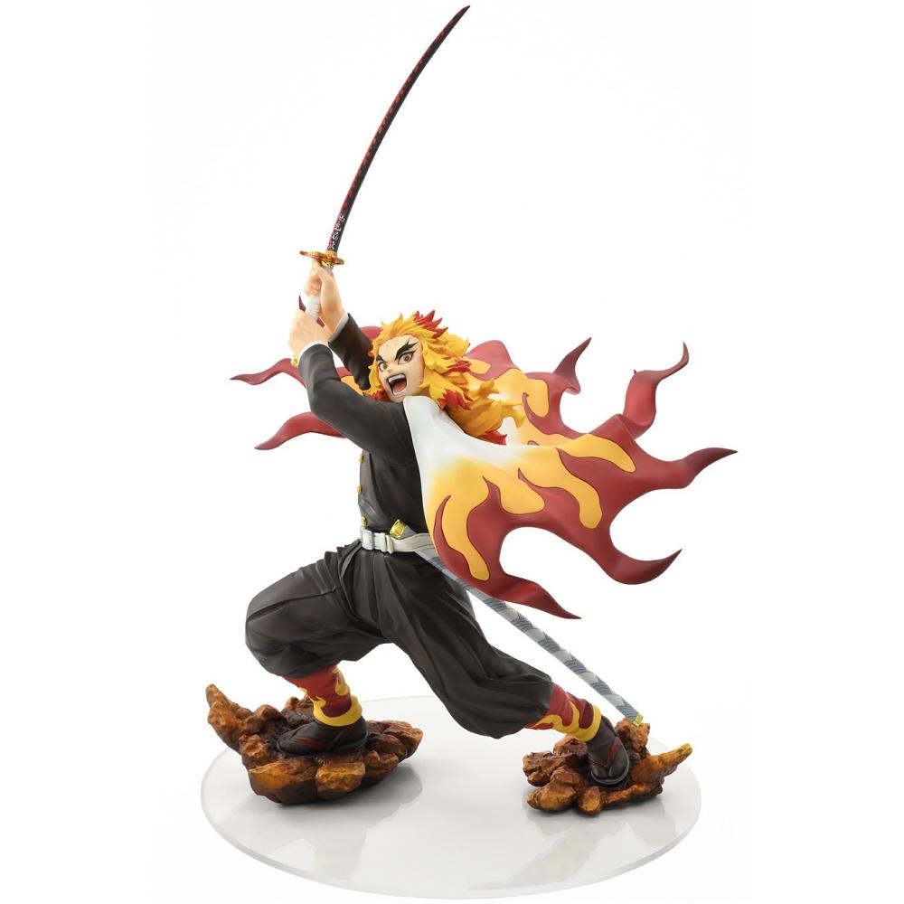 Bellfine Demon Slayer Kimetsu no Yaiba 1 8 Demon Slayer Kimetsu no Yaiba Kyojuro Rengoku Figure