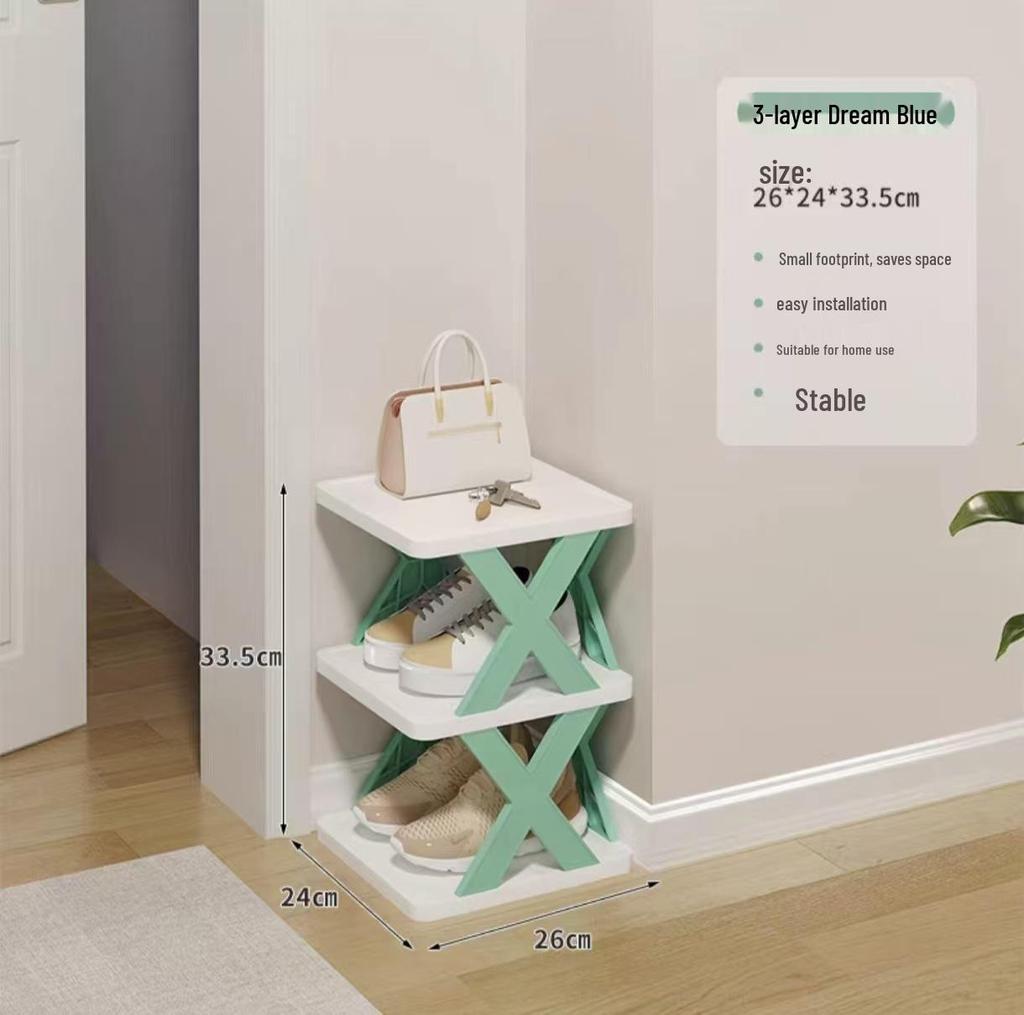 Compact Dustproof Shoe Cabinet for Dorms and Small Spaces