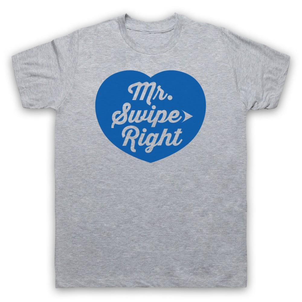 

Mr Swipe Right Funny Dating App Slogan Mens And Womens T-Shirt M