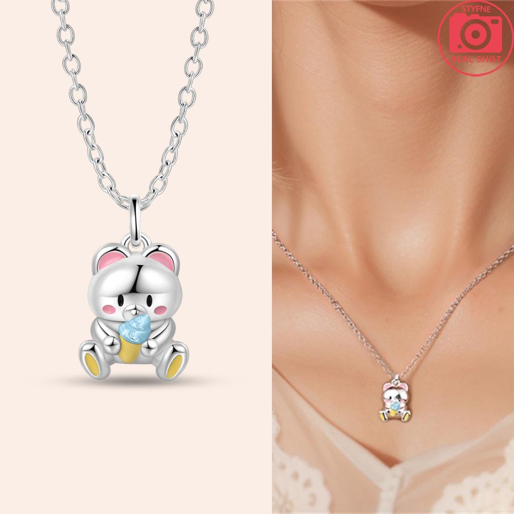 Authentic Charm Bead Charms Copper Cute Pets Cats Dogs Rabbits Elephants Perfume Bottle Bead Charms Compatible With Bracelets Jewellery Women Diy