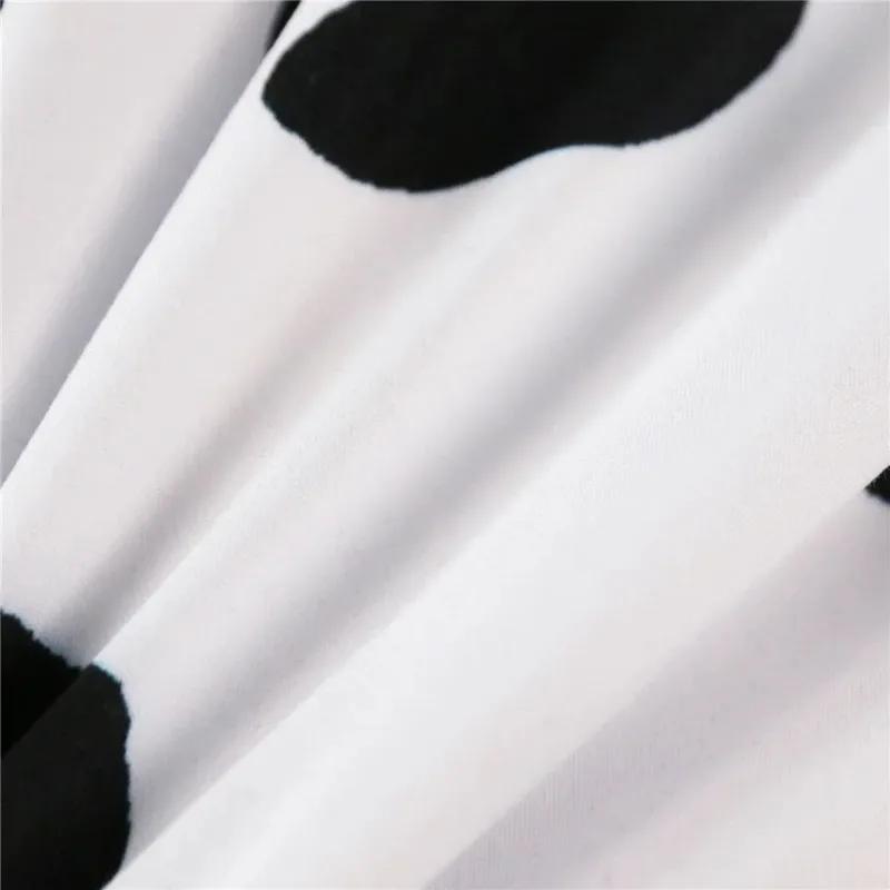 Comforter Pandas Bedclothes Bedding Set Cartoon For Child 100% Bamboo Fiber Sets For Beds 3 Pcs White Black Bed Set