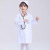 monoi Nurse Cosplay Costume for Halloween Doctor Doctor White Stethoscope e0633 Kids, Girls, Costume, Costume, Uniform, Coat, Set, (White, 130cm)