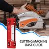 Cutting Machine Base Guide Adjustable Circular Saw Rail Tool Cutting Machine Guide Saw Guide Rail No Drilling Required Cutting