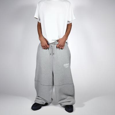 Pantalon de survêtement brodé décontracté européen et américain à cordon de serrage ajustable ample street pour hommes et femmes