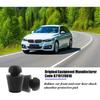 10PCS Car Door Damper Buffer Pad, Rubber Front Rear Door Edge Guard Cushion Overslam Stopper, Automotive Bumper Protector Soundproof Shock Absorber,