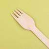 100Pcs Disposable Wooden Forks For Dessert Cake Salad Ice Cream Fruit Tableware Kitchen Wedding Birthday Supplies