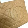 Chanel A01804 CC CC Mark Reissue Tote Bag Caviar Leather Beige
