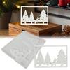 Christmas Tree Resin Mold Home Decoration Casting Moulds Easy Demolding Silicone Light Sign Moulds For Cement Plaster Adults