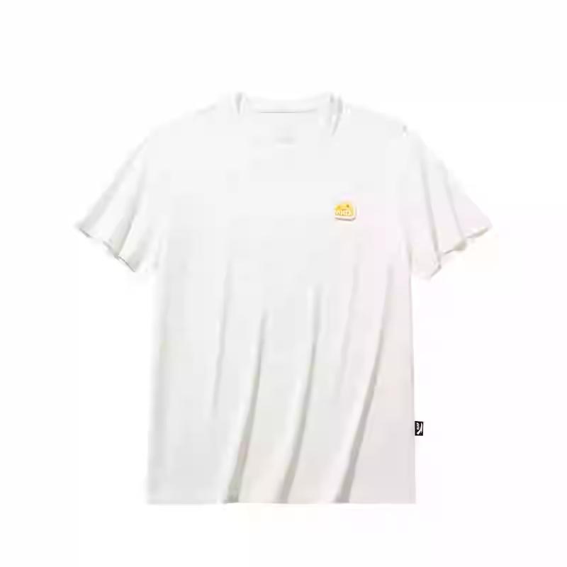 

Anta Sports Lifestyle Series Solid Color Round Neck Comfortable Breathable Versatile Short Sleeve T-Shirt Women T-Shirts Ivory 962528112-1 2XL