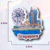 Singapore Refrigerator Stickers Merlion Souvenirs Golden Sand Hotel Fridge Magnets Home Decoration Wedding Gifts