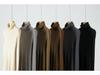 Early Autumn Cashmere & Mulberry Silk High-Neck Slim Fit Knitted Sweater for Women