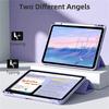 Fashion Case for IPad 11th A16 Generation Case for IPad Air 11 13 M3 M2 10th 10.9 A2696 A2757 A2777 with Pencil Slot Cover