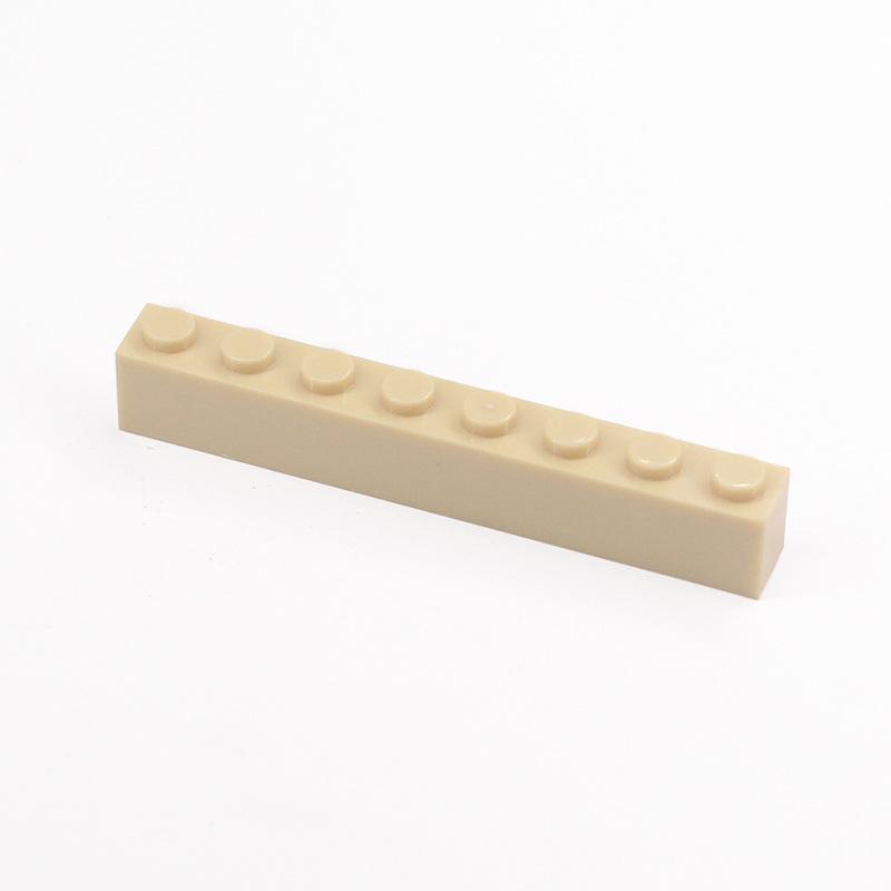 Small Particle Building Block Parts, Brick 1x8 Long Brick, Basic Accessories