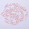 100x Crystal Glass Faceted Beads Charm Pendants Drilled DIY Craft Clear