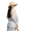 Travel Wear Women's Sexy Collar Straps Tube Top Printed Skirt Two-piece Summer