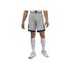 Jordan Solid Color Patch Logo Drawstring Waist Straight Leg Shorts Men shorts Gray DJ7699-077