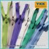 YKK No. 3 Invisible Zipper with Water Drop Puller, Lock & Closed End for Wedding Dresses, Evening Gowns, and Thick Skirts