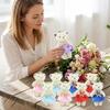 10pcs/set Cartoon Mini Bear Flower Bouquet Plush Animal Bear Plush Toys  Graduation Gifts