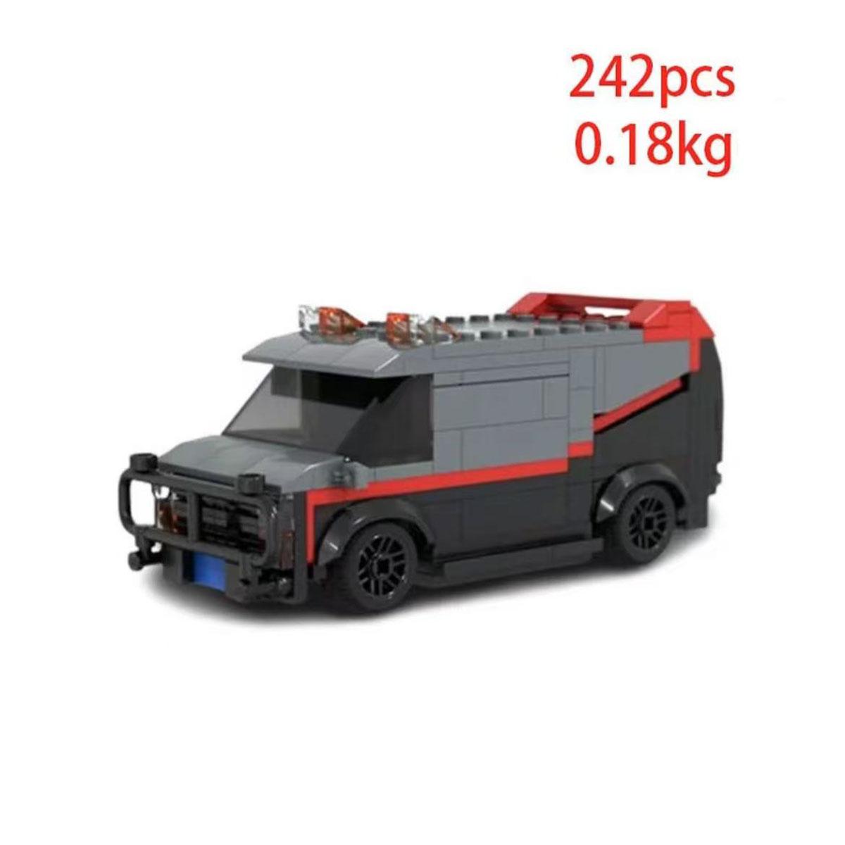 

Non-Toxic Moc-20604 Small Particle Assembly Building Blocks Special Agent Team Vehicle Small Car Toy Model Electronic drawings