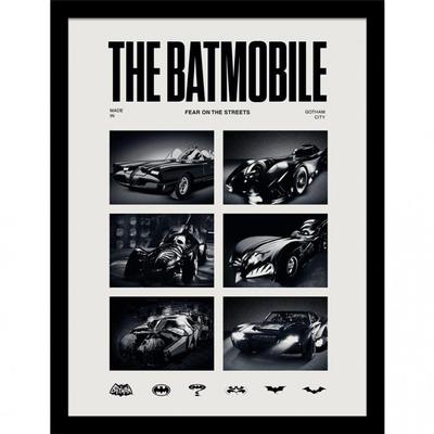 1989 Batmobil Çerçeveli Poster