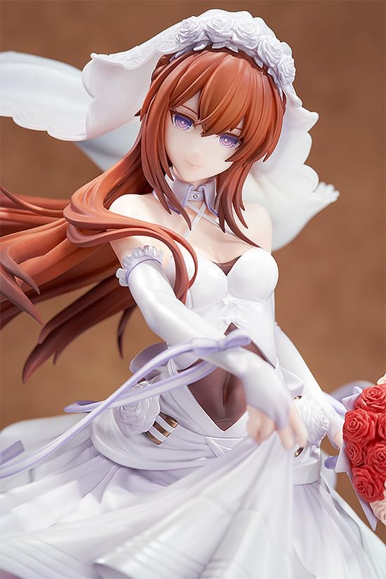 STEINS GATE Makise Kurisu Wedding Dress Ver. 1/7 Scale Plastic Painted Finished Figure