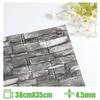 3D Wall Decals Self Adhesive Television Background Wall Room Decor Water-Repellent Stick Brick Wall Cover For Interior Decoration