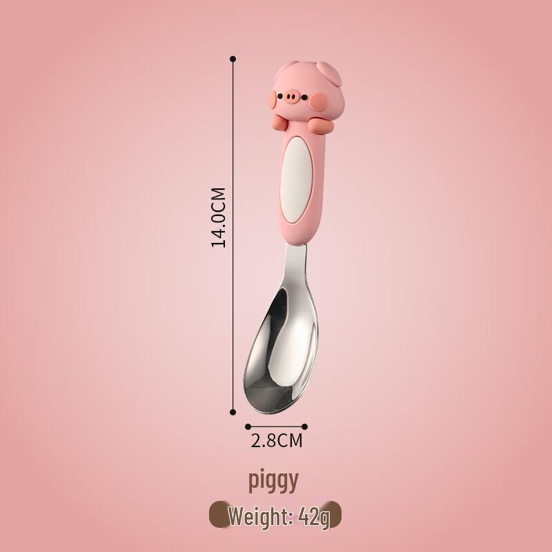 Abay Baby Stainless Steel Feeding Spoon