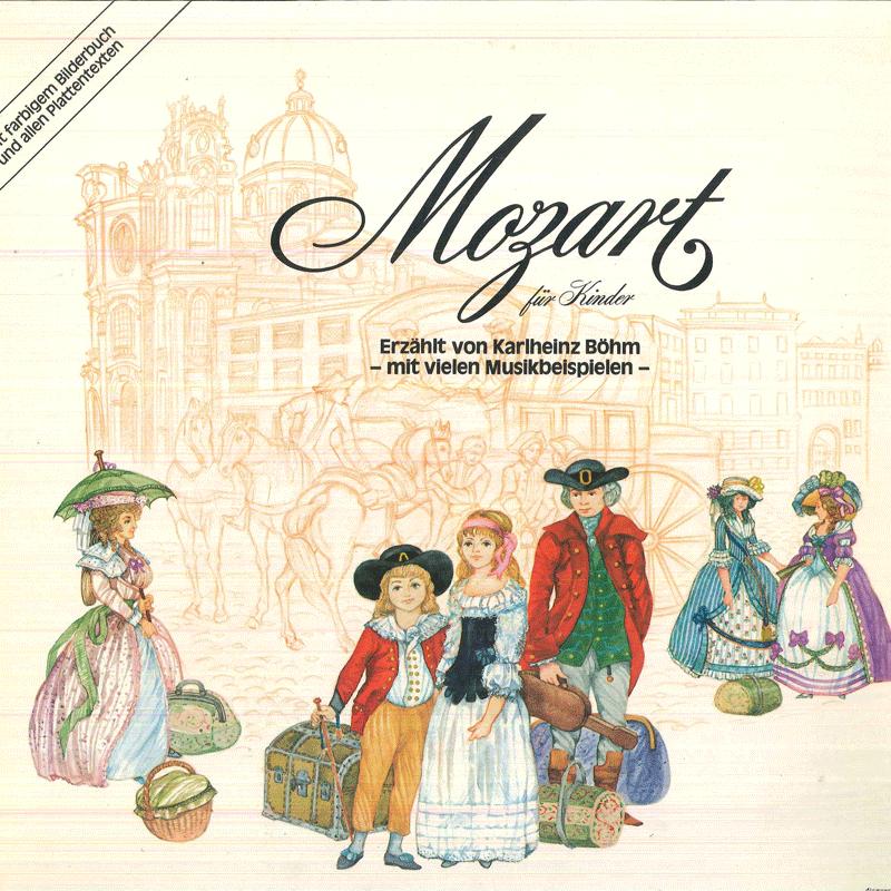 

LP Record KARLHEINZ BOEHM - Mozart Fur Kinder 0056701 DISQUES ADES 1976 Germany Kids & Family Used