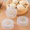 Kök DIY Bakverk Paj Dumpling Maker Bulle Form Baozi Form Ångad Fylld Bulle Kakor Tillverkningsform Manuell Bakning Bakverktyg