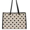 New Trendy Polka Dot Large-Capacity Tote Bag Niche Casual Simple Women'S Shoulder Bag Underarm Bag