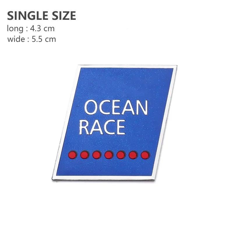 1Pc 3D Aluminium Thin Car Side Fender Rear Trunk Emblem Badge Sticker for XC60 XC90 XC40 V40 V60 V90 S60 S90
