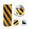 Self-Adhesive Foam Garage Wall Bumper Reflective Wall Edge Protector Parking Space Wall Protector Garage Corner Reflective