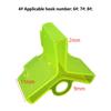 50pcs Fishing Hook Bonnets Multi-size Treble Hook Protective Cover Safety Cap Fishing Gear Accessories