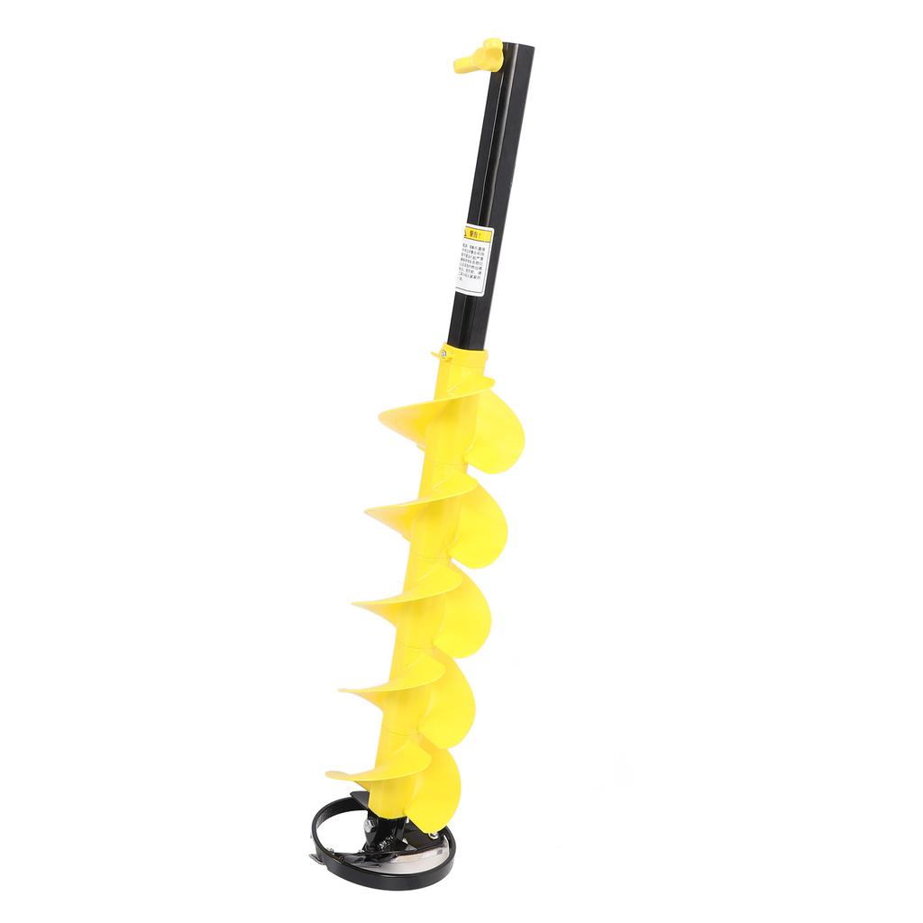 Broca Helicoidal Resistente a Impacto 6 Polegadas Diâmetro de Rotação Broca Helicoidal de Gelo para Pinça de Furadeira de 12 polegadas